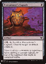 Executioner's Capsule (109), The List Reprints — Magic card price