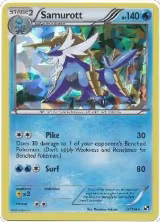 Samurott - 31/114 (Cracked Ice Holo) (031/114) — card price