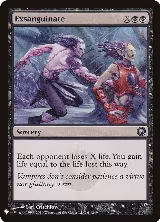 Exsanguinate (61), The List Reprints — Magic card price