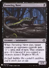 Festering Newt (90), The List Reprints — Magic card price