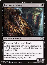 Fretwork Colony (83), The List Reprints — Magic card price
