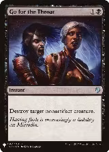 Go for the Throat (114), The List Reprints — Magic card price