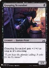 Grasping Scoundrel (74), The List Reprints — Magic card price