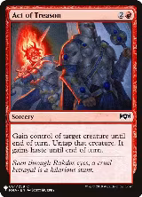 Act of Treason (91), The List Reprints — Magic card price