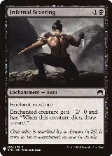 Infernal Scarring (102), The List Reprints — Magic card price