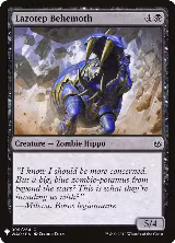 Lazotep Behemoth (95), The List Reprints — Magic card price