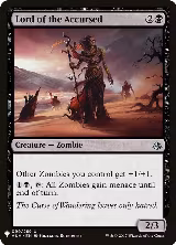 Lord of the Accursed (99), The List Reprints — Magic card price