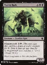 Marsh Hulk (109), The List Reprints — Magic card price