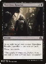 Merciless Resolve (123), The List Reprints — Magic card price