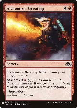 Alchemist's Greeting (116), The List Reprints — Magic card price
