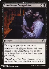 Murderous Compulsion (126), The List Reprints — Magic card price
