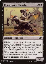Okiba-Gang Shinobi (35), The List Reprints — Magic card price