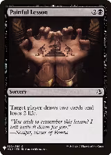 Painful Lesson (AKH) (102), The List Reprints — Magic card price