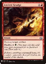 Ancient Grudge (88), The List Reprints — Magic card price
