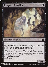 Plagued Rusalka (89), The List Reprints — Magic card price
