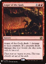 Anger of the Gods (116), The List Reprints — Magic card price