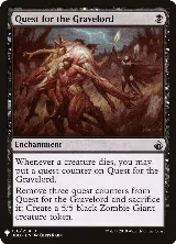 Quest for the Gravelord (156), The List Reprints — Magic card price