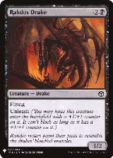 Rakdos Drake (103), The List Reprints — Magic card price
