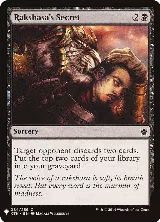 Rakshasa's Secret (84), The List Reprints — Magic card price