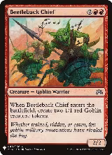Beetleback Chief (40), The List Reprints — Magic card price