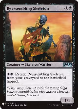 Reassembling Skeleton (116), The List Reprints — Magic card price