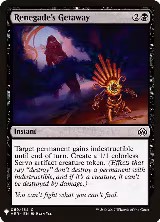 Renegade's Getaway (69), The List Reprints — Magic card price