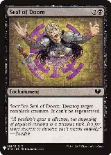 Seal of Doom (135), The List Reprints — Magic card price
