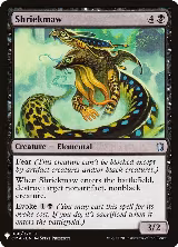 Shriekmaw (68), The List Reprints — Magic card price