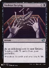Skeletal Scrying (162), The List Reprints — Magic card price