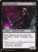 Skeleton Archer (118), The List Reprints — Magic card price