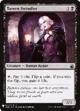 Tavern Swindler (162), The List Reprints — Magic card price