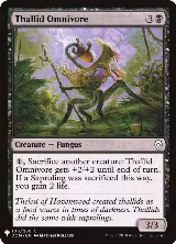 Thallid Omnivore (106), The List Reprints — Magic card price