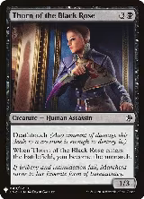 Thorn of the Black Rose (48), The List Reprints — Magic card price