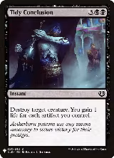 Tidy Conclusion (103), The List Reprints — Magic card price