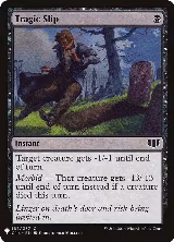 Tragic Slip (167), The List Reprints — Magic card price