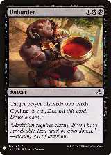 Unburden (114), The List Reprints — Magic card price