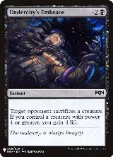 Undercity's Embrace (89), The List Reprints — Magic card price
