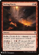 Boiling Earth (142), The List Reprints — Magic card price