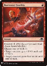 Borrowed Hostility (121), The List Reprints — Magic card price