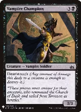 Vampire Champion (198), The List Reprints — Magic card price