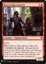 Brazen Buccaneers (134), The List Reprints — Magic card price