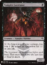 Vampire Lacerator (114), The List Reprints — Magic card price
