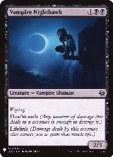 Vampire Nighthawk (E02) (23), The List Reprints — Magic card price