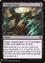 Virulent Swipe (113), The List Reprints — Magic card price