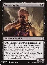 Voracious Null (125), The List Reprints — Magic card price