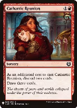 Cathartic Reunion (109), The List Reprints — Magic card price