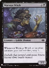 Warteye Witch (115), The List Reprints — Magic card price