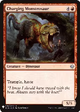 Charging Monstrosaur (138), The List Reprints — Magic card price