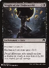 Weight of the Underworld (126), The List Reprints — Magic card price