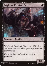 Wight of Precinct Six (118), The List Reprints — Magic card price